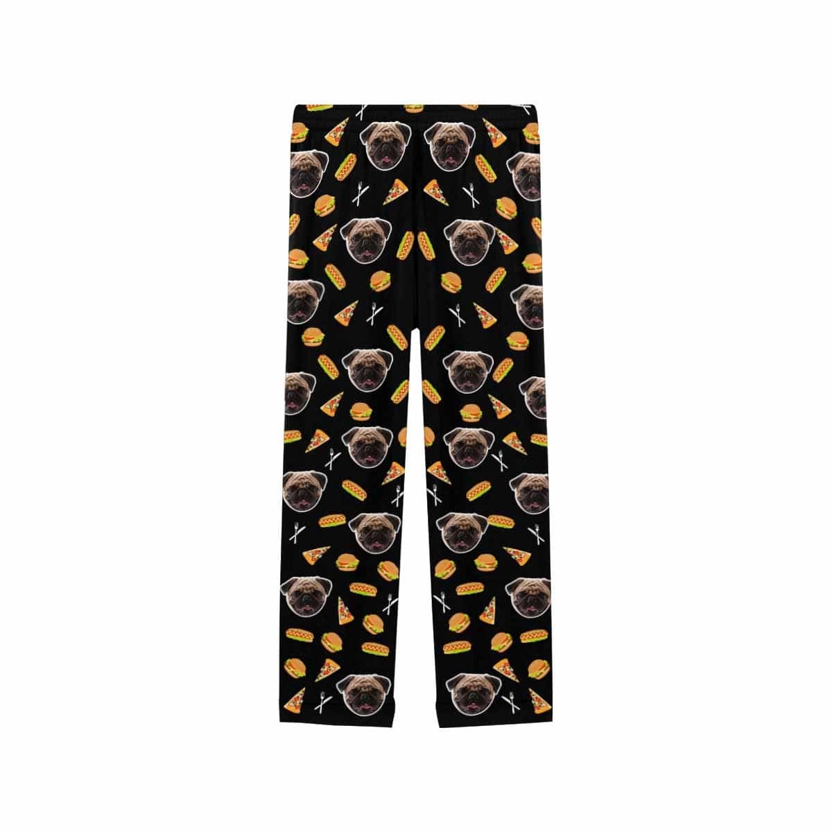 FacePajamas Pajama Pants Custom Face Pajama Pants Dog Face Sleepwear for Women