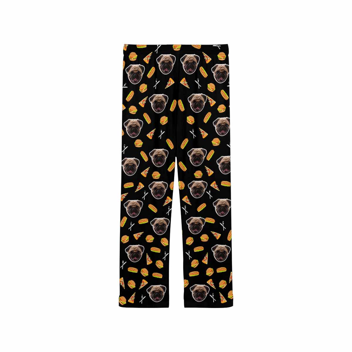 FacePajamas Custom Face Pajama Pants Dog Face Sleepwear for  Women