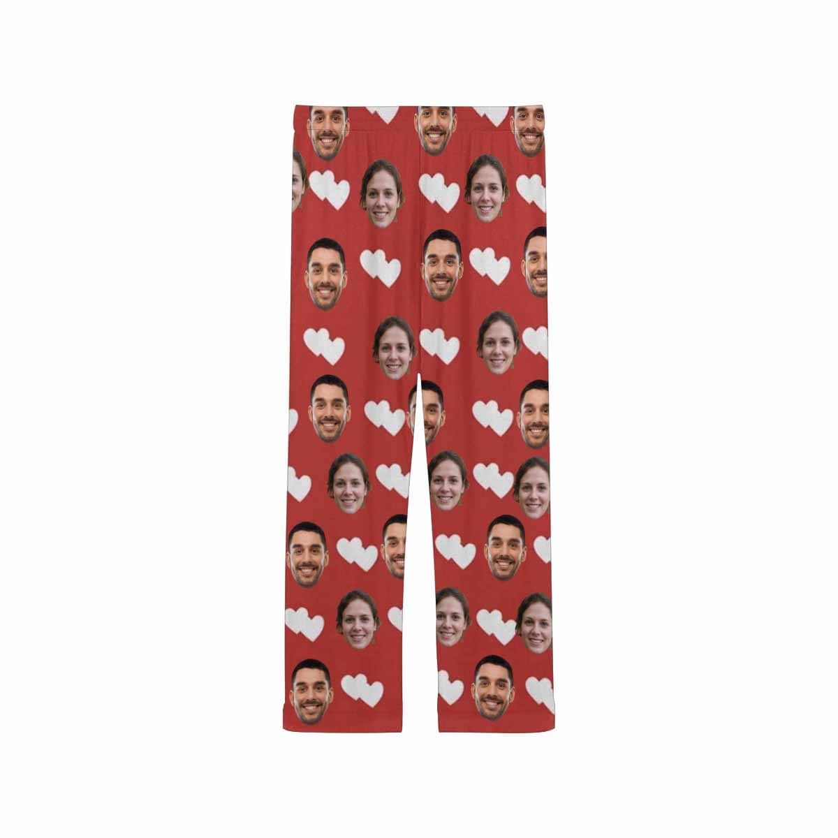 FacePajamas Custom Face Pajama Pants Love Couples Sleepwear for Women & Men