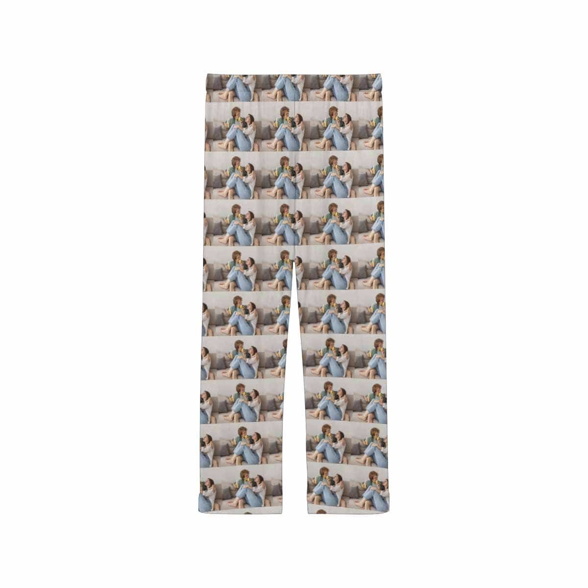 FacePajamas Custom Face Pajama Pants Stitching Photos Sleepwear for Women & Men