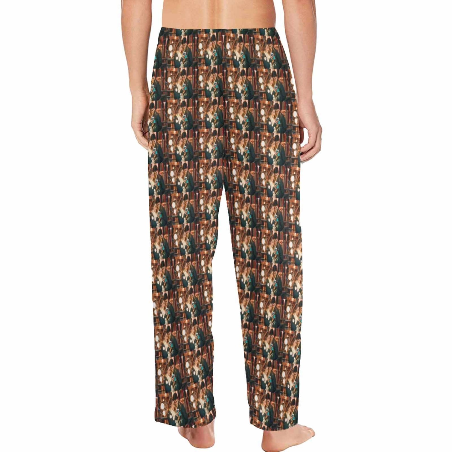 FacePajamas Custom Face Pajama Pants Stitching Photos Sleepwear for Women & Men