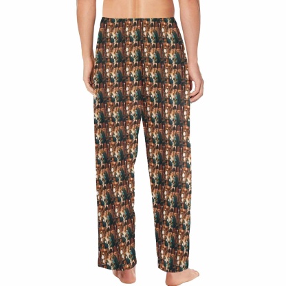 FacePajamas Custom Face Pajama Pants Stitching Photos Sleepwear for Women & Men