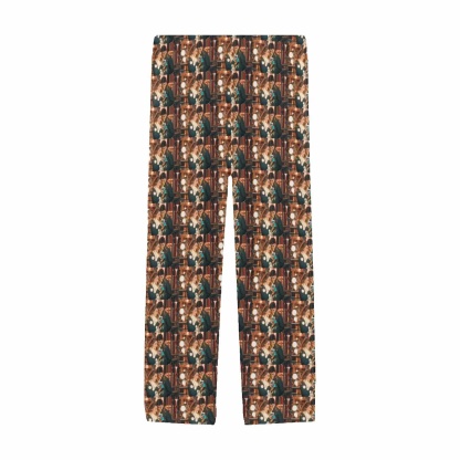 FacePajamas Custom Face Pajama Pants Stitching Photos Sleepwear for Women & Men