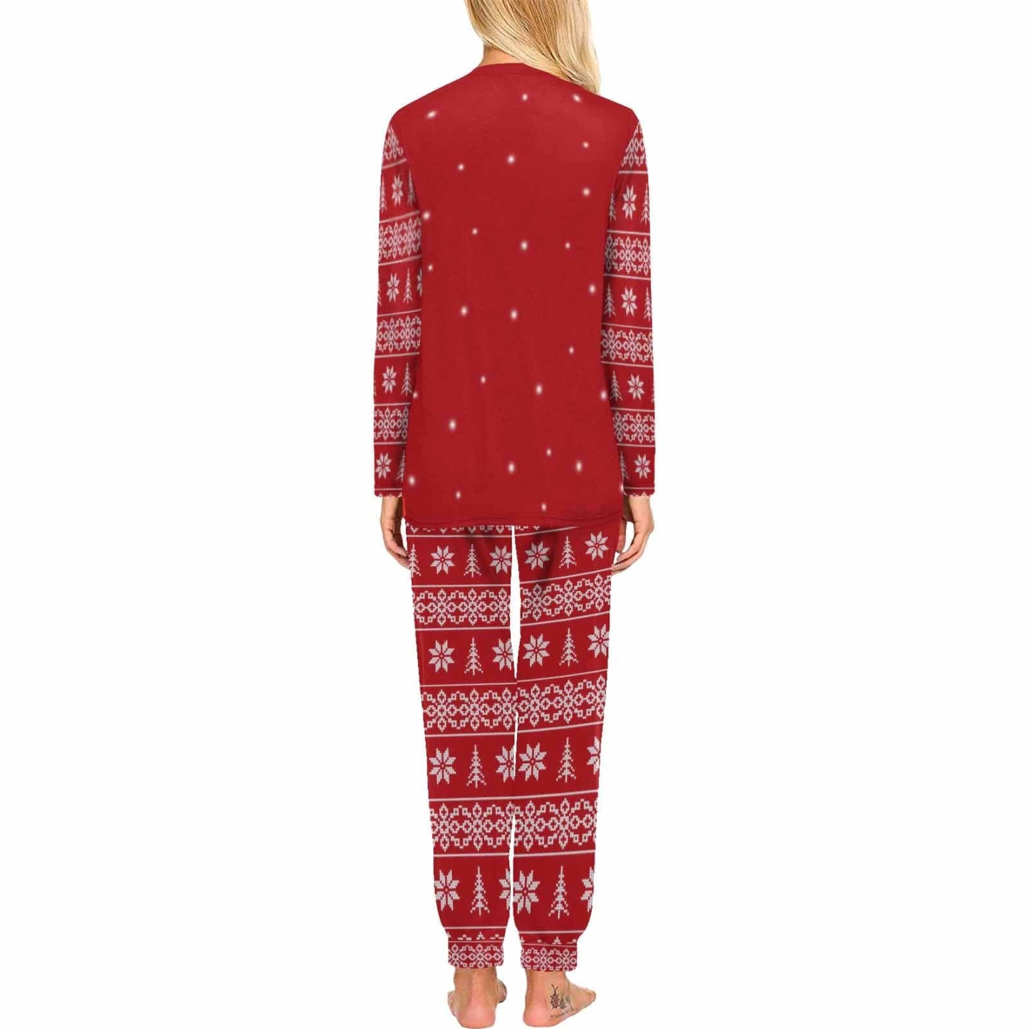 FacePajamas Custom Face Pajama Sets Personalized Christmas  Dog Face Sleepwear for Women
