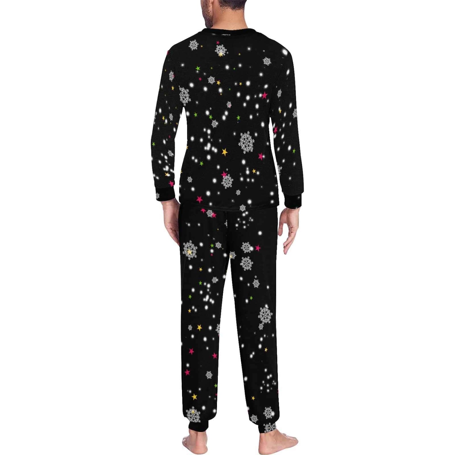 FacePajamas Family Pajamas Custom Face Pajamas Christmas Santa Claus Sleepwear Personalized Family Matching Long Sleeve Pajamas Set
