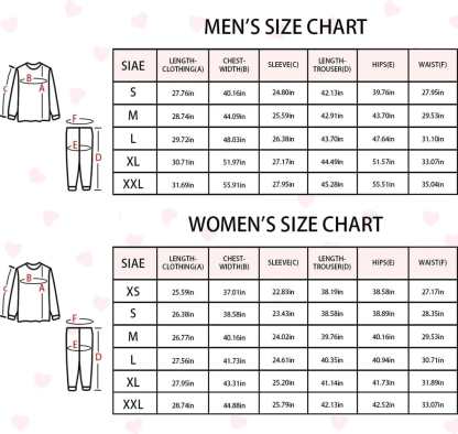 FacePajamas Pajama Custom Face Sweet Lover Sleepwear Personalized Slumber Party Couple Matching Pajamas