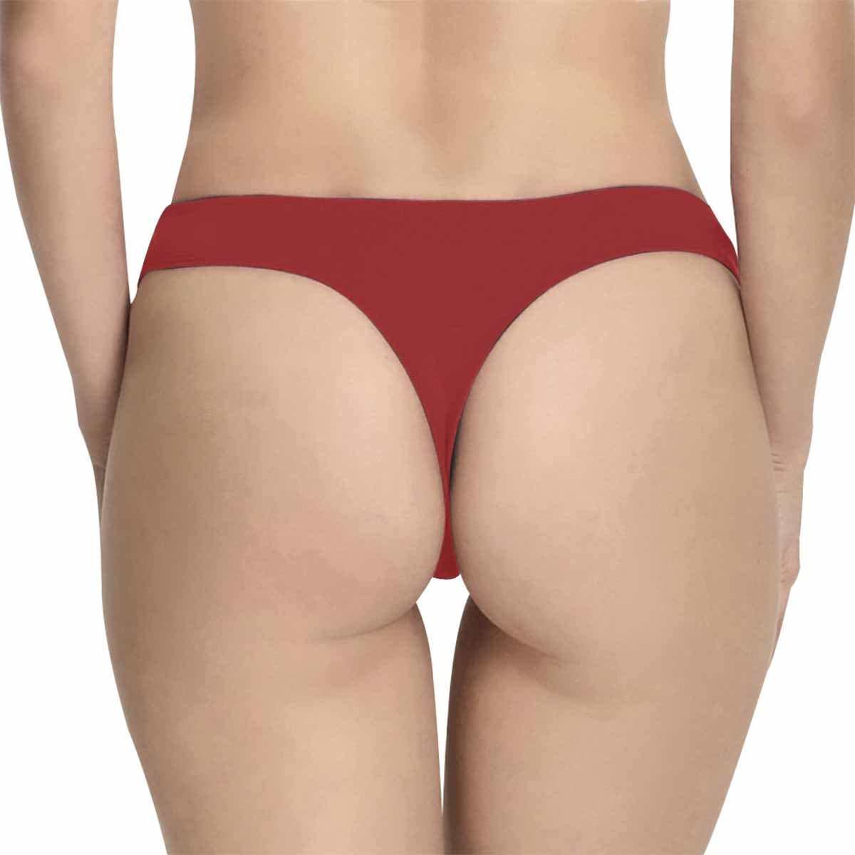 FacePajamas Women Underwear Custom Face Underwear for Ladies Personalized Horny Women's Classic Thongs Funny Lingerie Customized Gift for Valentine's Day