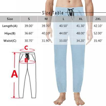 FacePajamas Pajama Shirt&Pants Custom Girlfriend Face Long Pajama Pants I Love You Personalized Men's Slumber Party Sleepwear