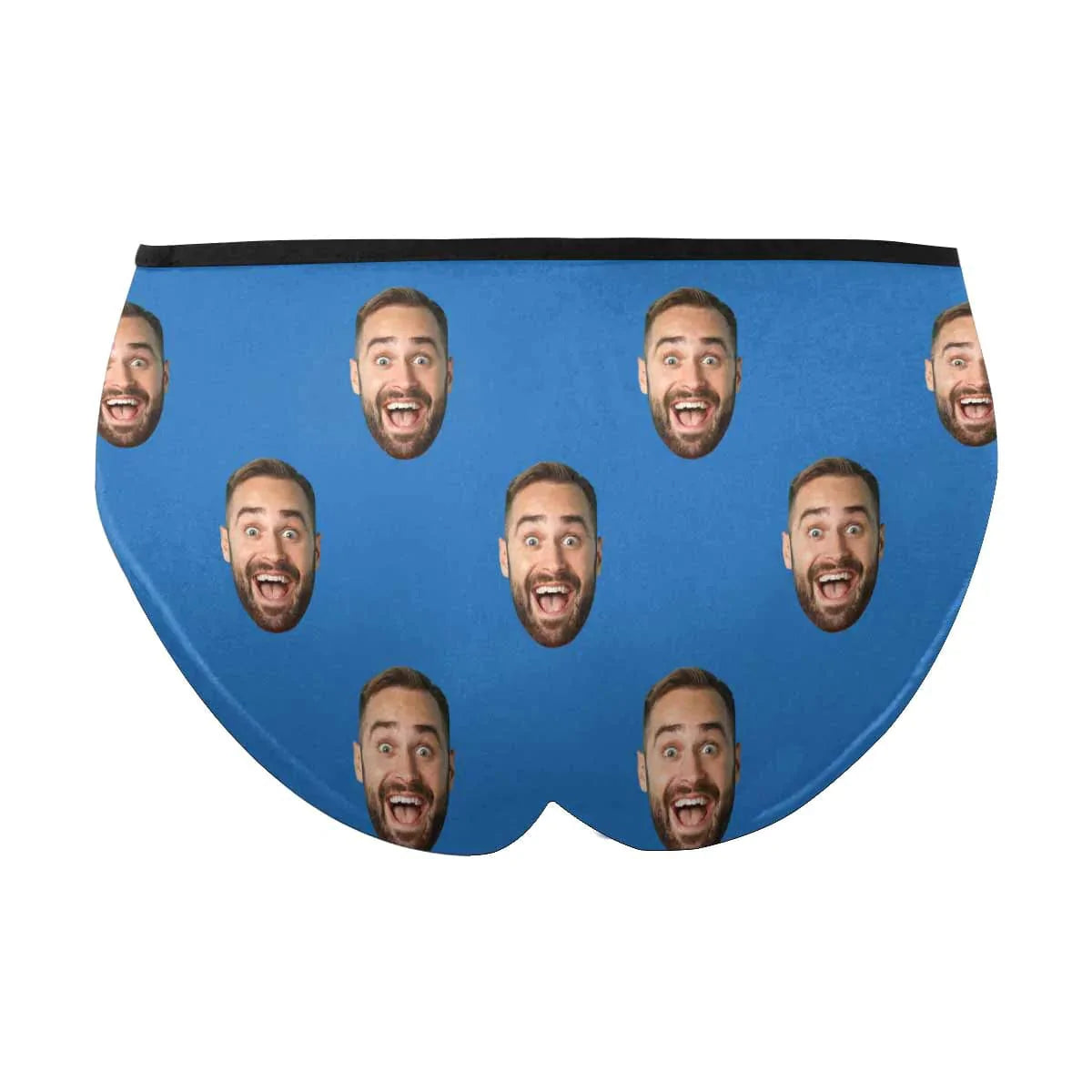 FacePajamas Women Underwear Custom Men's Face Underwear Personalized Girlfriend Face Women's High-cut Briefs Valentine's Gift for Girlfriend or Wife