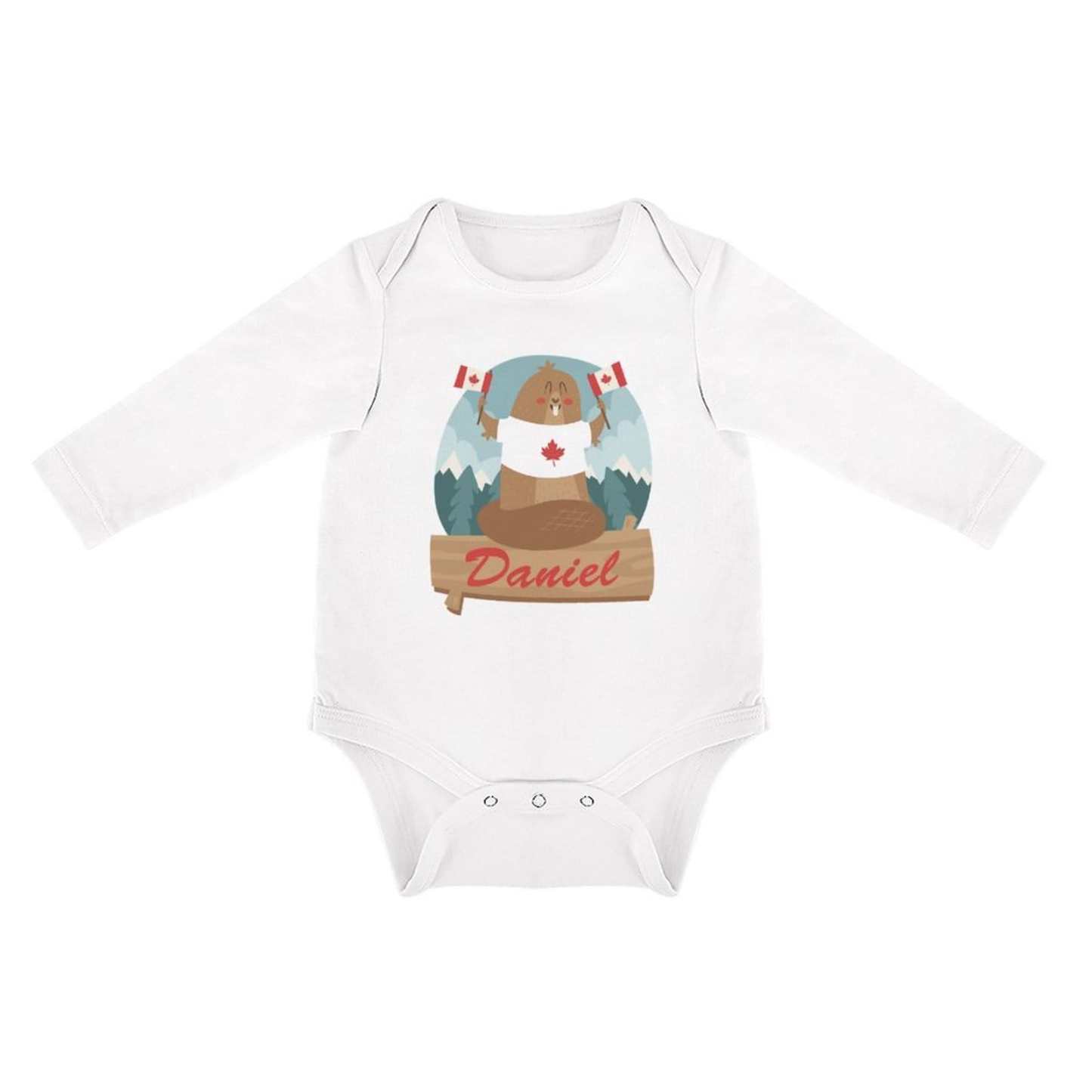 FacePajamas Baby Pajama Custom Name Christmas Infant Bodysuit One Piece Jumpsuit Personalized Long Sleeve Rompers Baby Clothes