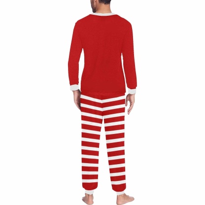 FacePajamas Pajama Custom Photo Be Mine Couple Matching Pajamas Personalized Photo Sleepwear Sets Funny Gift