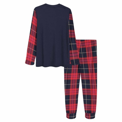 FacePajamas Custom Print Pajama Sets Face on Persoanlized Christmas Sleepwear for Women