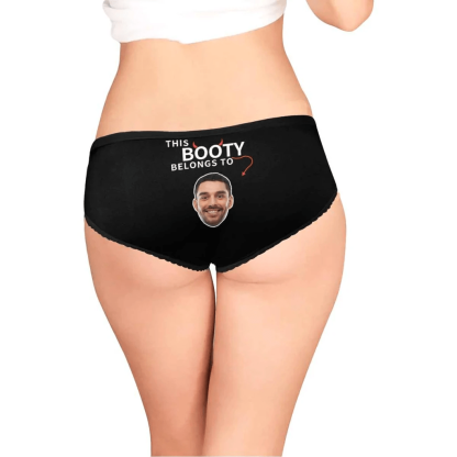 FacePajamas Mix Women Underwear Custom Women's Underwear Design Your Image Personalized Intimate Apparel Photo Booty Thongs Panties For Valentine's Day Gift