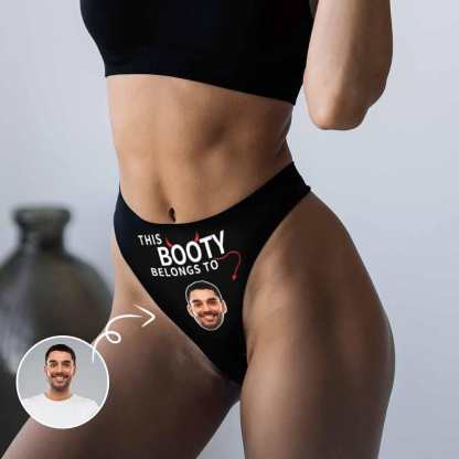 FacePajamas Mix Women Underwear Custom Women's Underwear Design Your Image Personalized Intimate Apparel Photo Booty Thongs Panties For Valentine's Day Gift