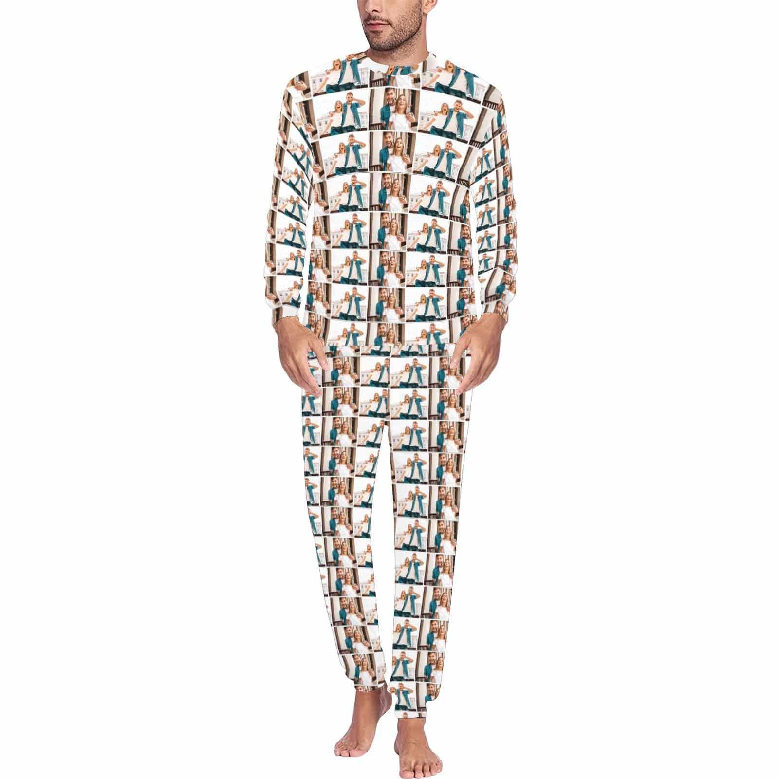 FacePajamas Pajama Men / S Photo Custom Couples Pajama Sets for Mom&Dad Personalized Fills Up Couple Matching Pajamas