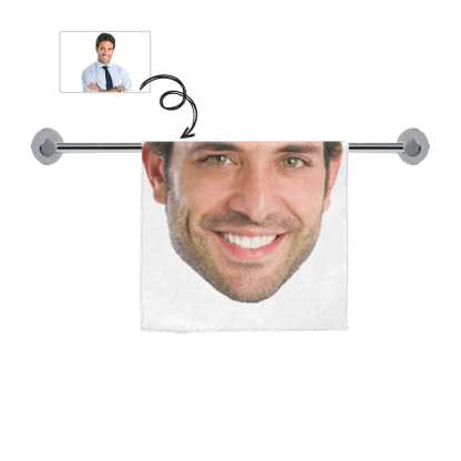FacePajamas Towel One Size Custom Big Face Photo Towel