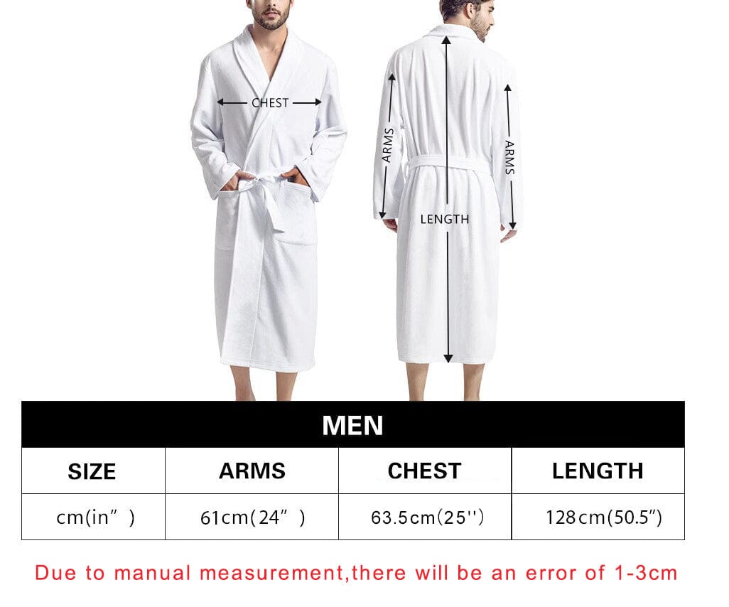 FacePajamas Pajama Bathrobe-2ML-ZD one size Custom Face Blue Funny Best Dad Men's Summer Bathrobe Gifts for Him-Father's Day Gift