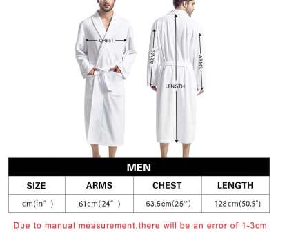 FacePajamas Pajama Bathrobe-2ML-ZD one size Custom Face White Funny My Hero Men's Summer Bathrobe Gifts for Him-Father's Day Gift