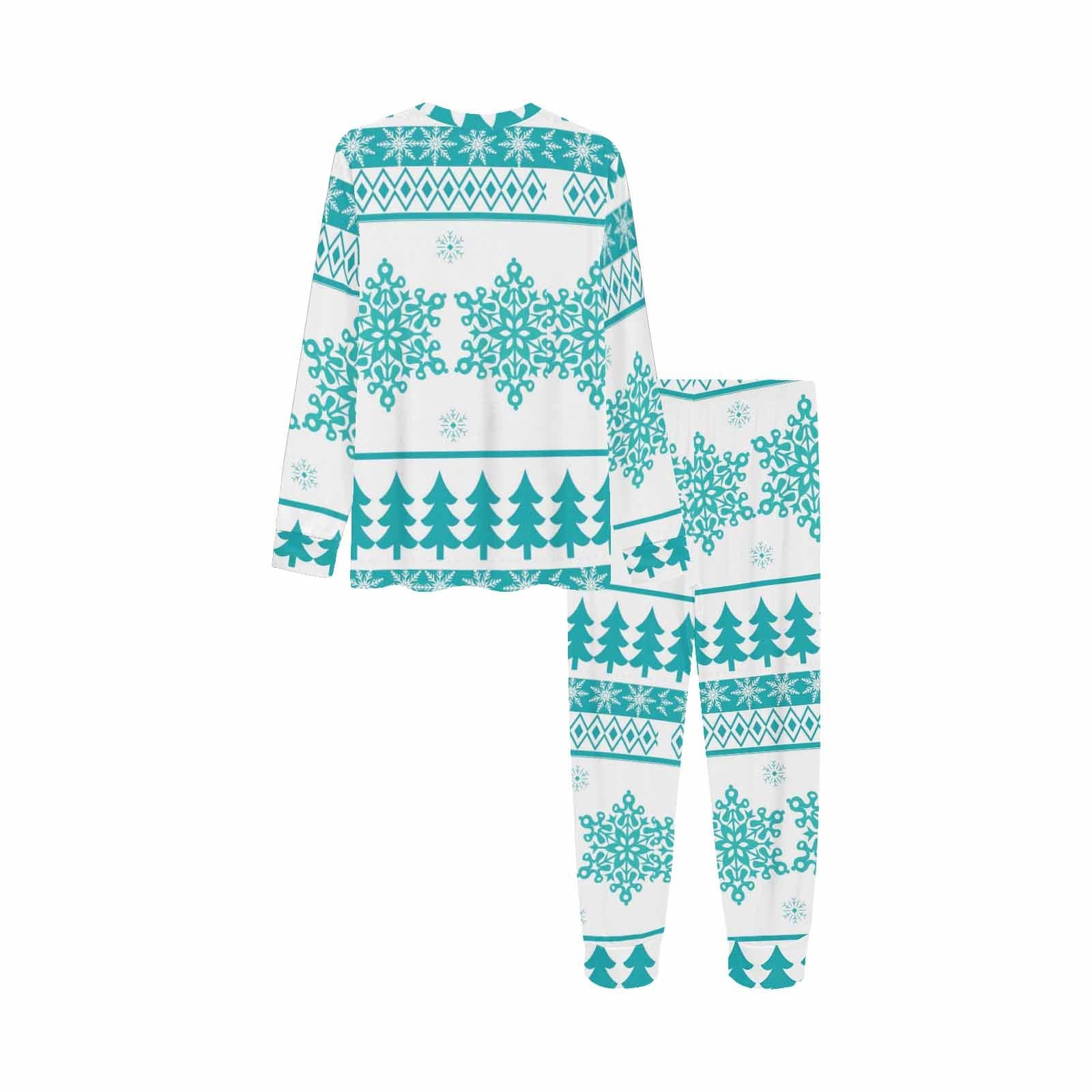 FacePajamas Pajama Personalized Photo Pajamas Custom Santa Claus Sleepwear Kids Long Sleeve Pajamas Set
