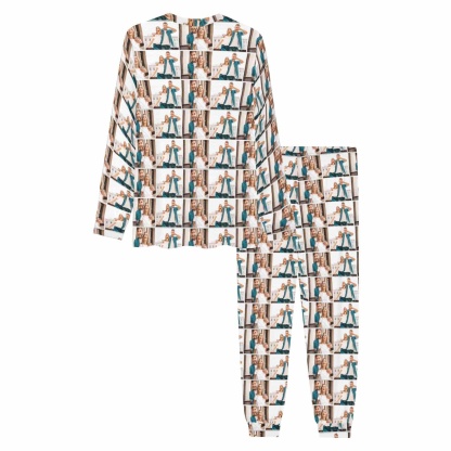 FacePajamas Pajama Photo Custom Couples Pajama Sets for Mom&Dad Personalized Fills Up Couple Matching Pajamas