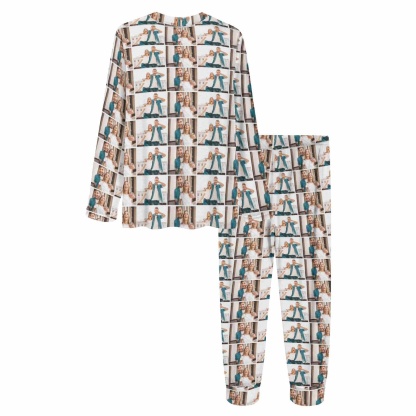 FacePajamas Pajama Photo Custom Couples Pajama Sets for Mom&Dad Personalized Fills Up Couple Matching Pajamas