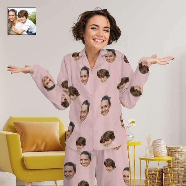 FacePajamas Mix Pajama-2YX [Highly Commended] #Tiktok Hot Pajama Set #Multi-Style Pajama Sets - Custom Face Pajamas With Any Face Super Comfortable Fabric Soft Fit Breathable And Stylish