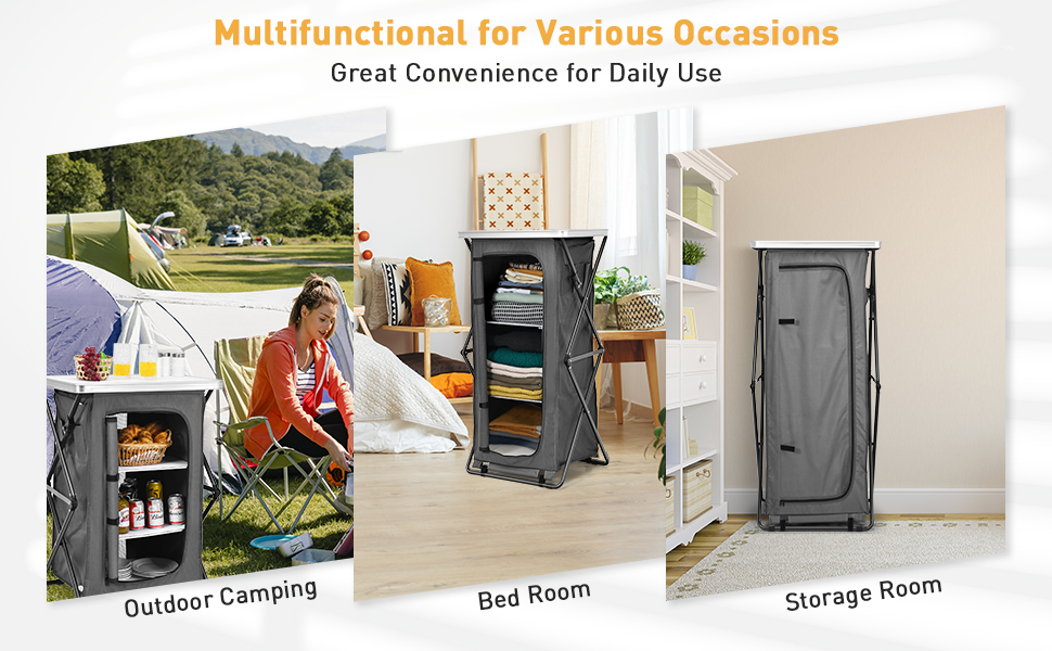 Camping Storage Cabinet