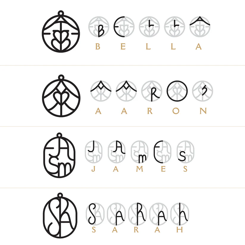 Made For You | Custom Monogram Necklace