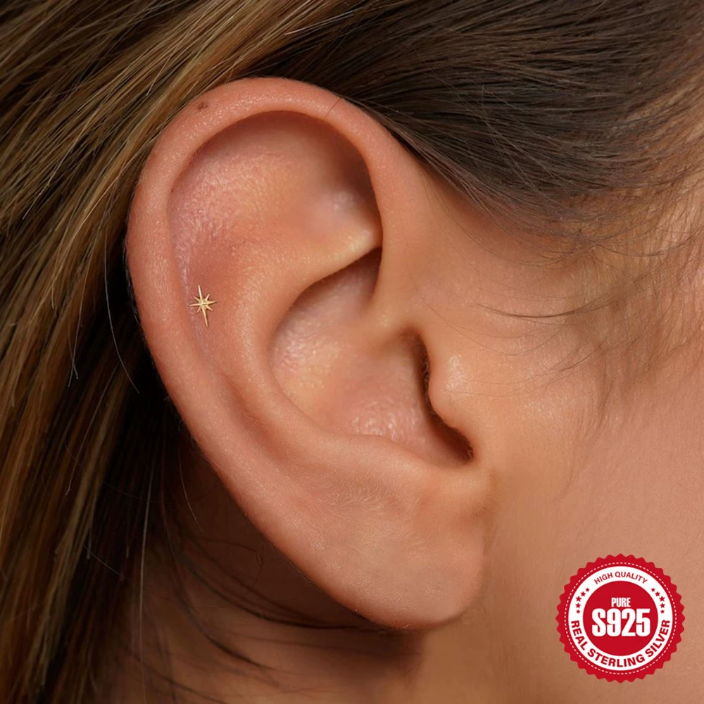 Polaris Spark Stud Earrings