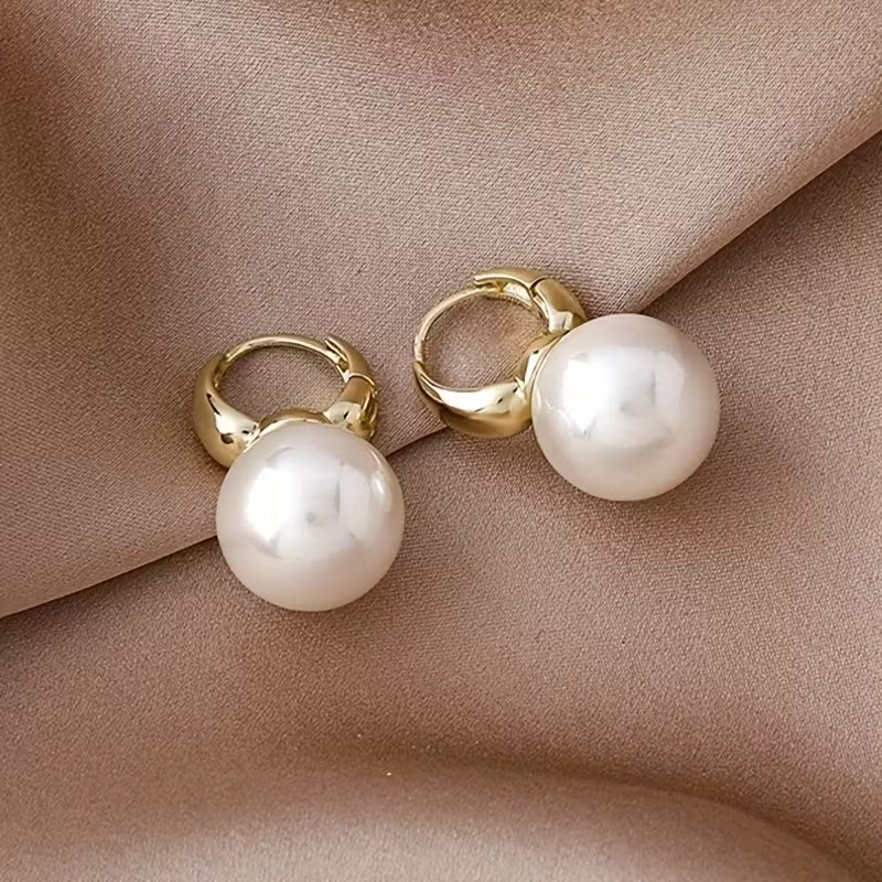 Support Breast Cancer Awareness | Hope Pearl Drop Earrings | Buy 1 Get 1 Free Today