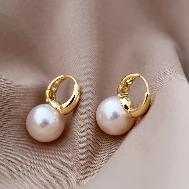 Support Breast Cancer Awareness | Hope Pearl Drop Earrings | Buy 1 Get 1 Free Today