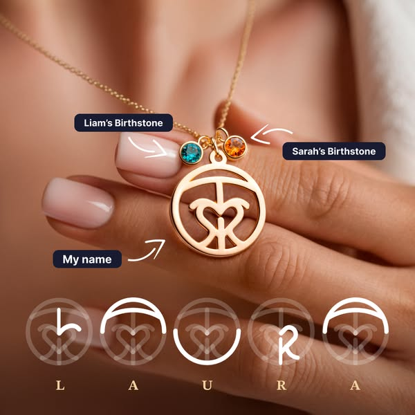 Made For You | Custom Monogram Necklace