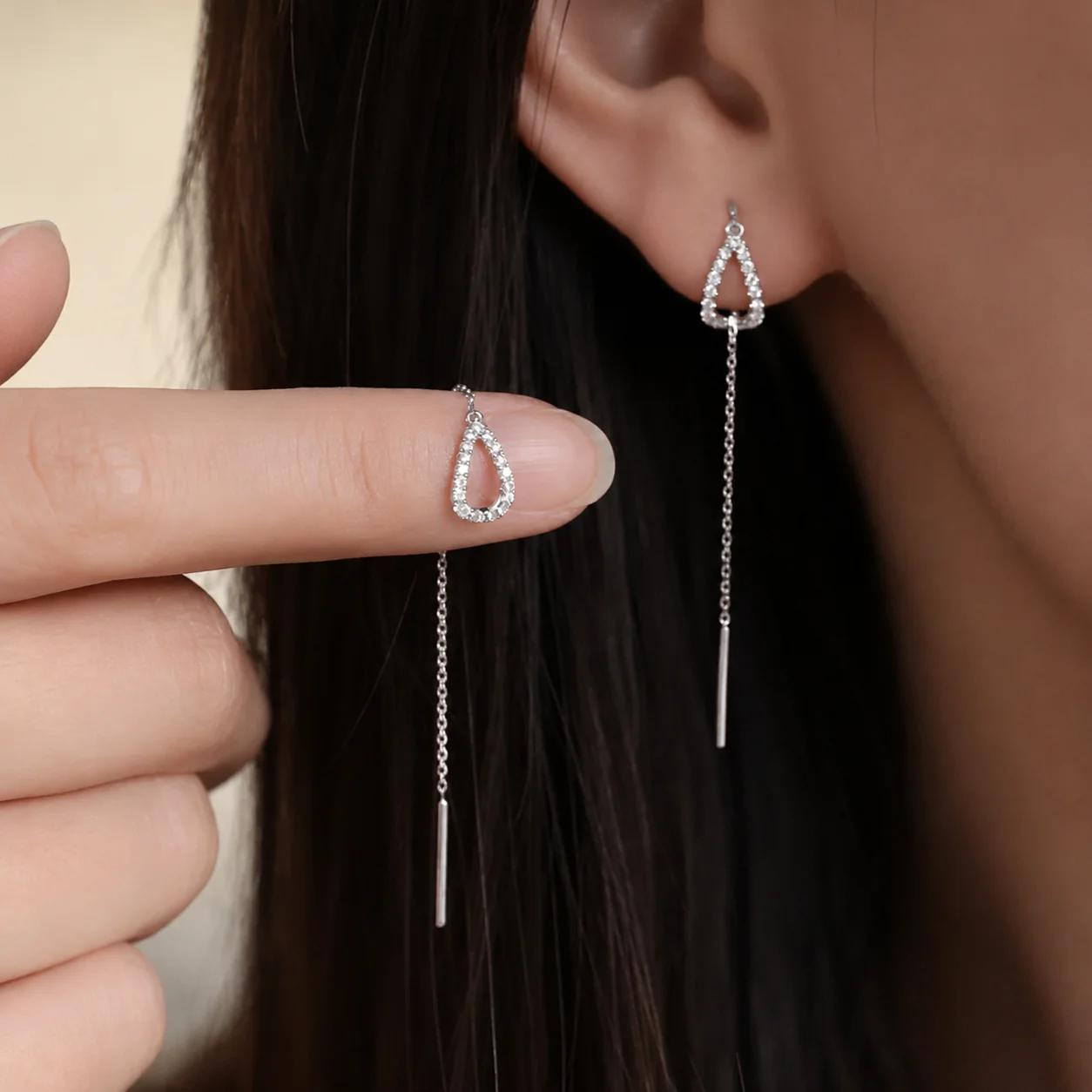 Moonlit Teardrop Earrings