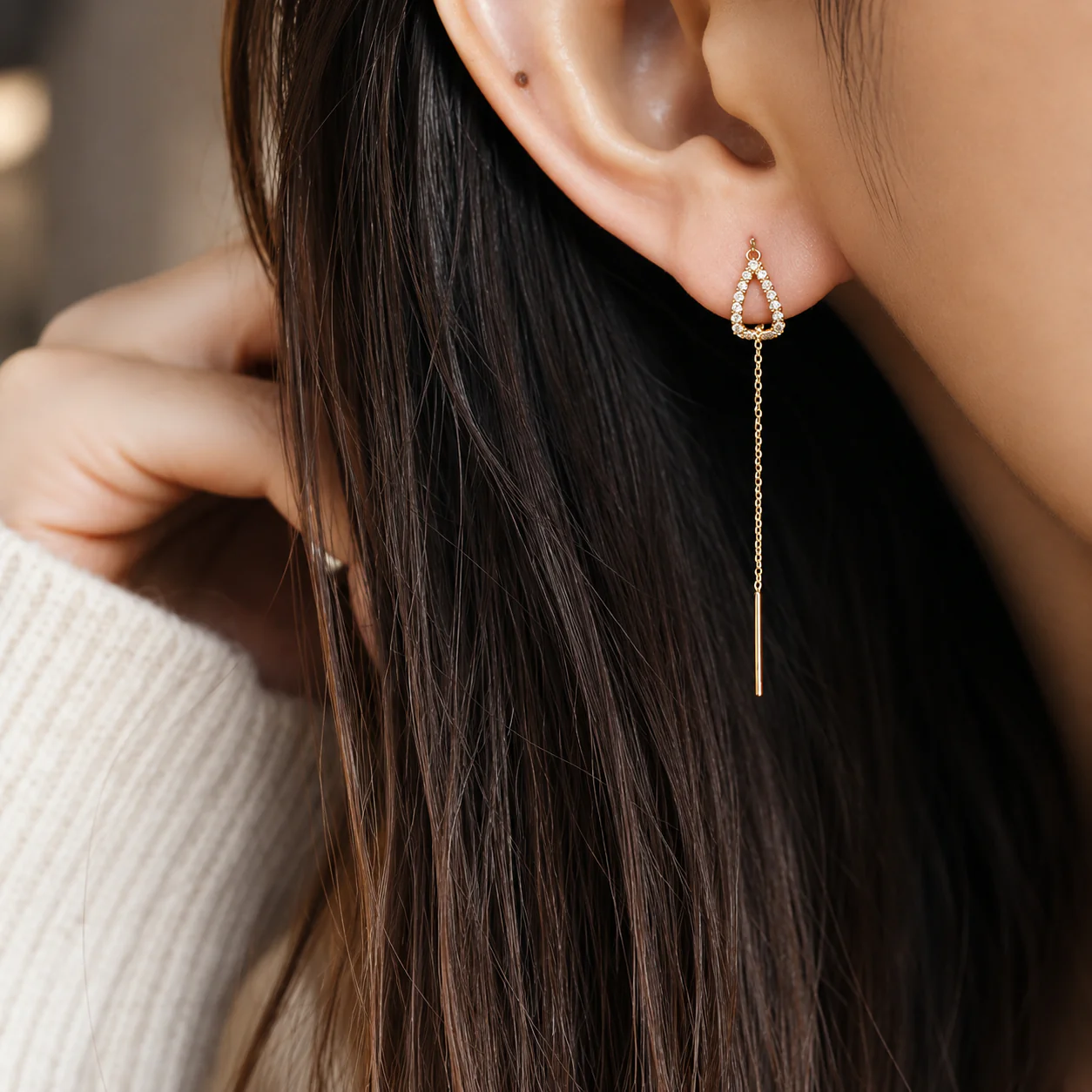 Moonlit Teardrop Earrings