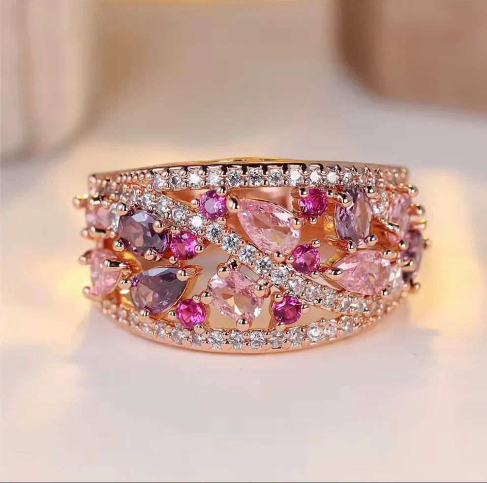 Support Breast Cancer Awareness | Blossom of Hope Ring | Wear the Hope