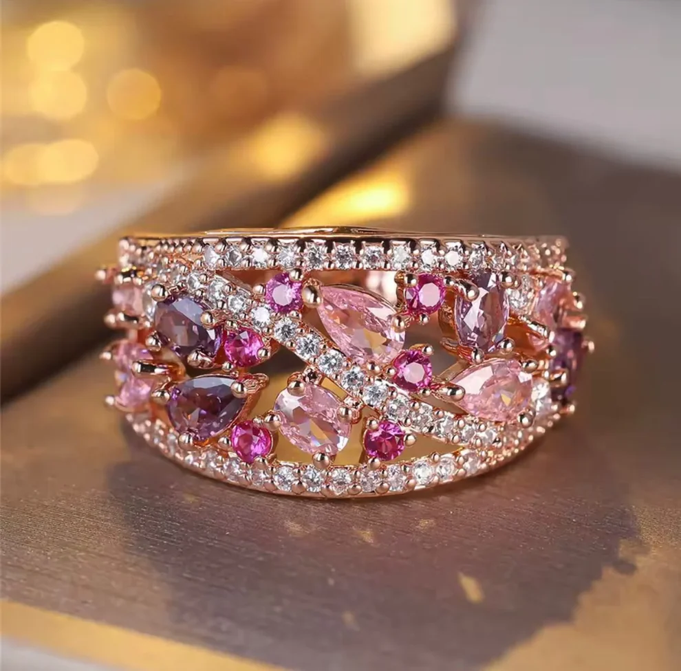 Support Breast Cancer Awareness | Blossom of Hope Ring | Wear the Hope