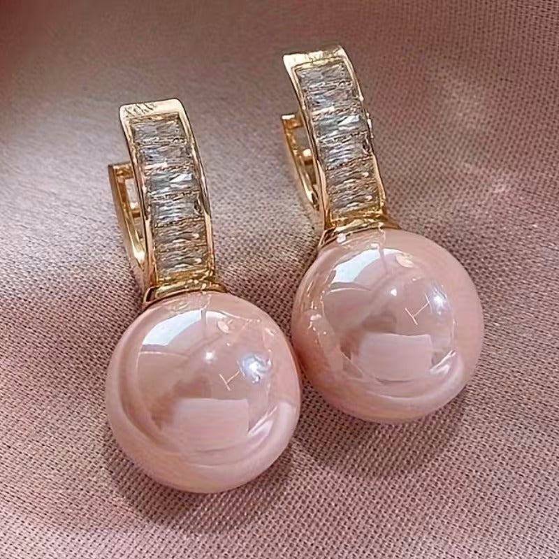 Support Breast Cancer Awareness | Blush Pearl Earrings | Buy 1 Get 1 Free Today