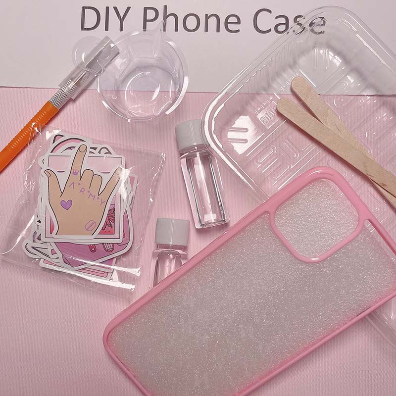 Link-5--DIY Samsung Case Material Set（no glitter inside, order another link to get glitter)