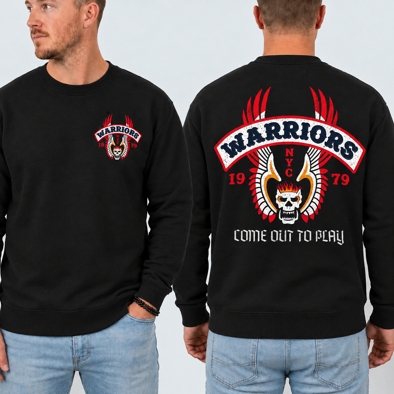 The Warriors "Come Out To Play" 1979 Retro Movie Sweatshirt
