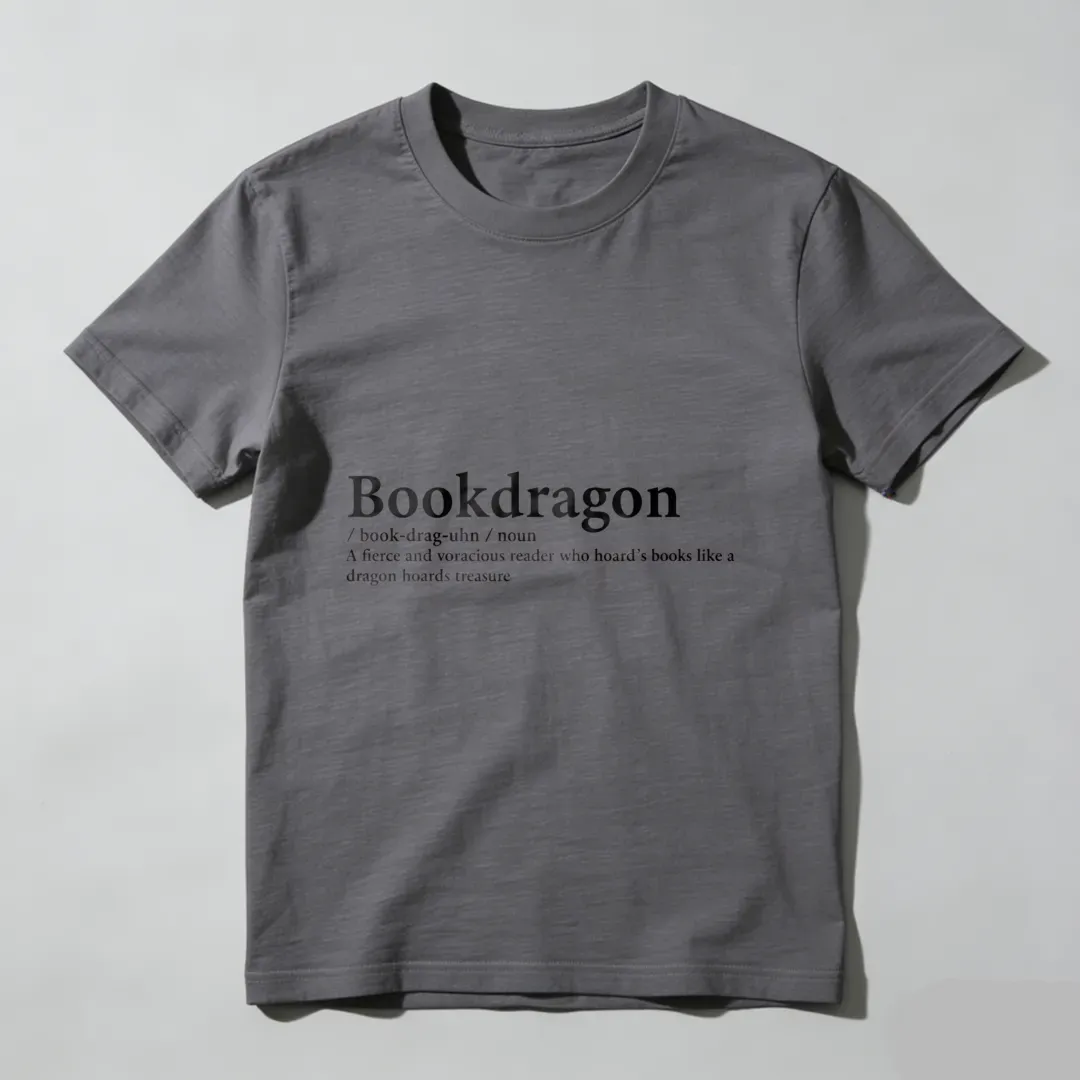 Bookdragon Definition Print Design Unisex Classic T-shirt