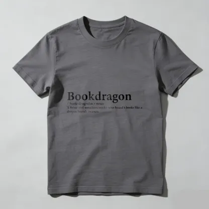 Bookdragon Definition Print Design Unisex Classic T-shirt