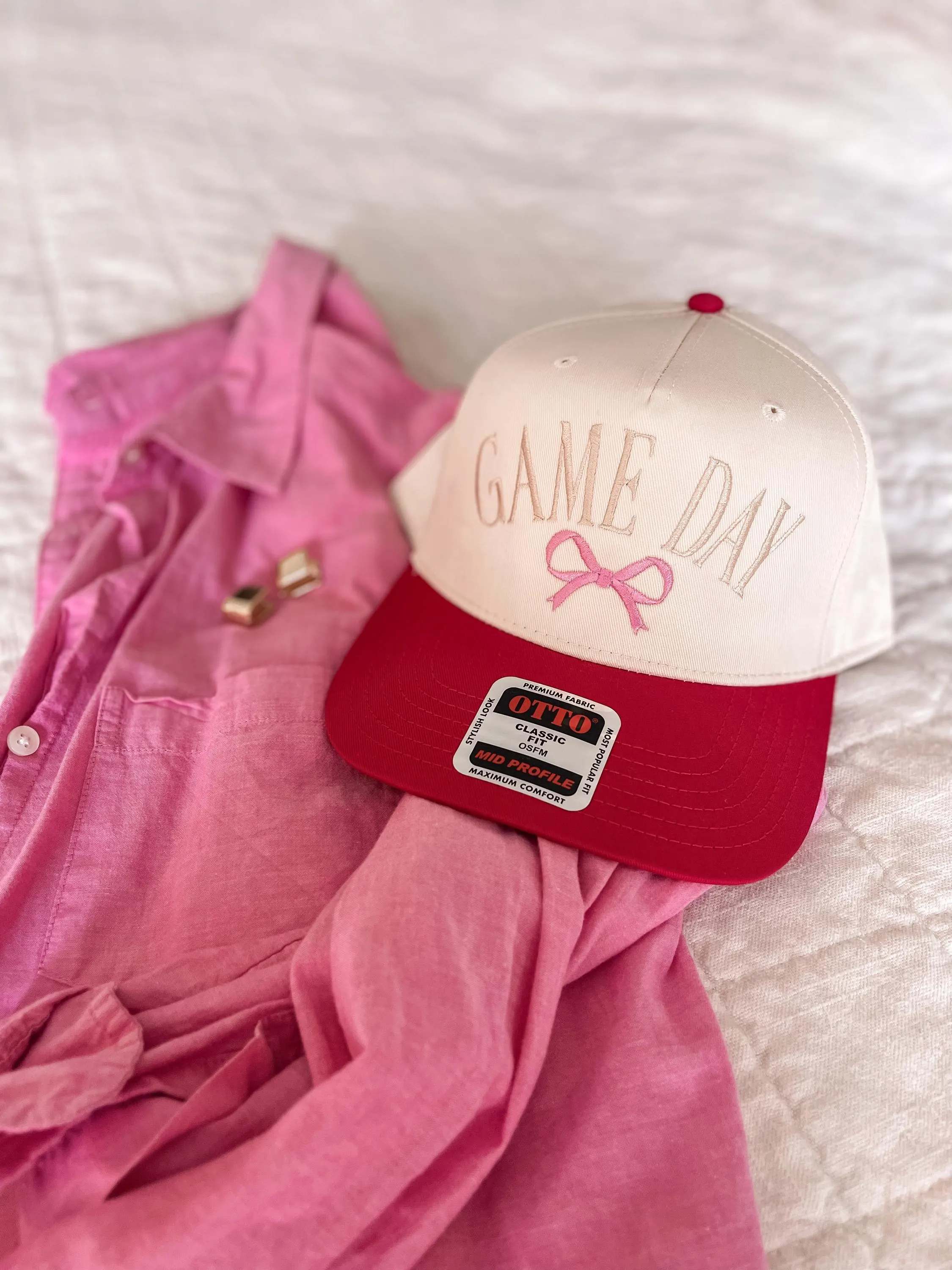 Personalized Embroidered Baseball Hat for Mom