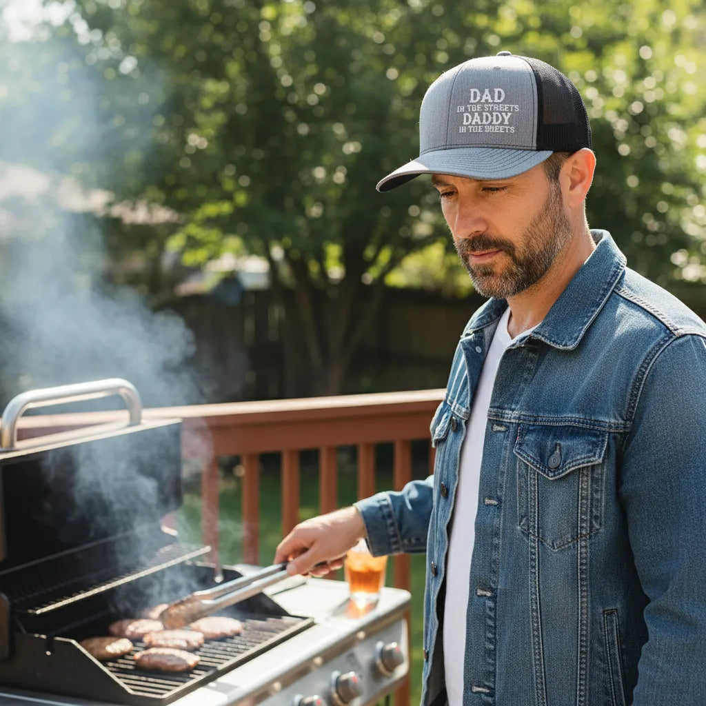 Dad In The Streets Daddy in the Street Hat Funny Dad Hat Gift for Dad