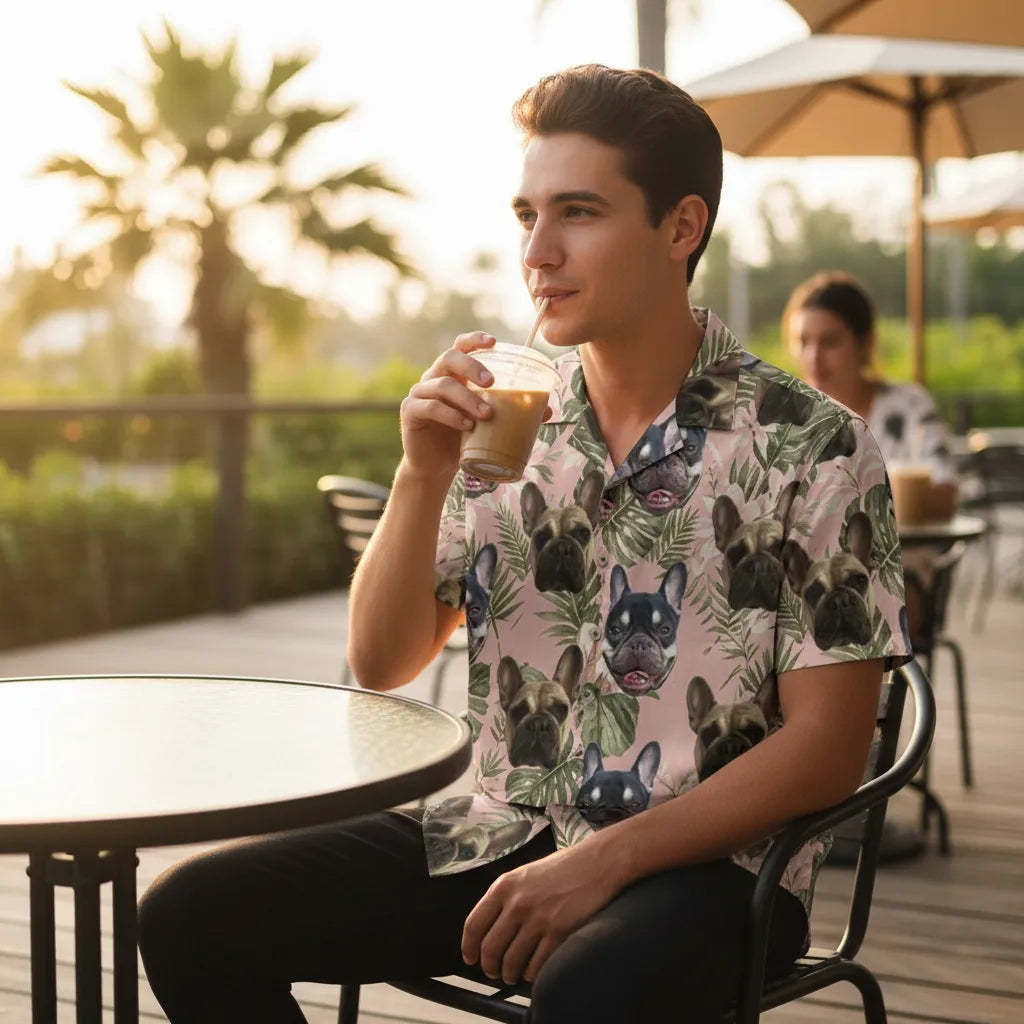 Personalized Face Hawaiian Shirt Summer Party Shirt Funny Gift for Him