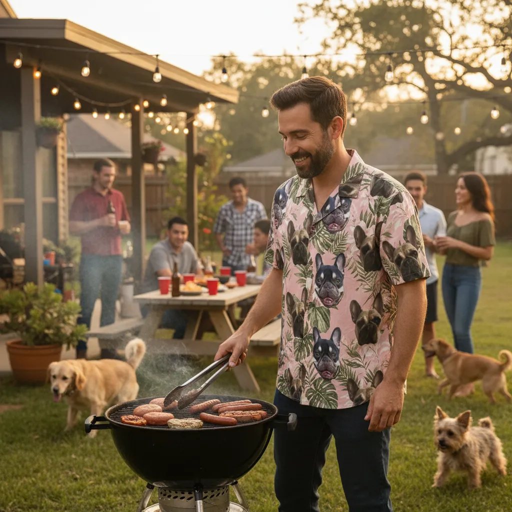 Personalized Face Hawaiian Shirt Summer Party Shirt Funny Gift for Him