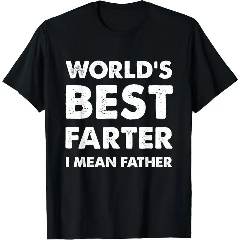 Retro World's Best Farter Dad Joke T-Shirt Funny Father's Day Gift