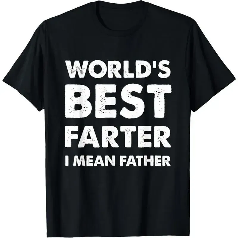 Retro World's Best Farter Dad Joke T-Shirt Funny Father's Day Gift