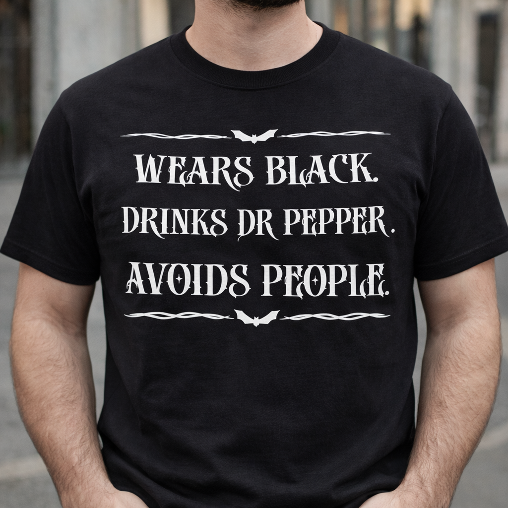 Dark Humorous Life Quote T-Shirt Sweatshirt Hoodie