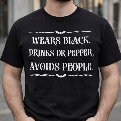 Dark Humorous Life Quote T-Shirt Sweatshirt Hoodie