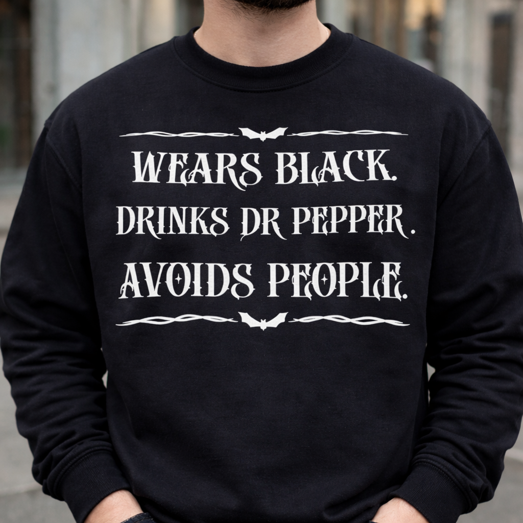 Dark Humorous Life Quote T-Shirt Sweatshirt Hoodie